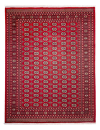 Tapis afghan - Boukhara - 311 x 243 cm - rouge
