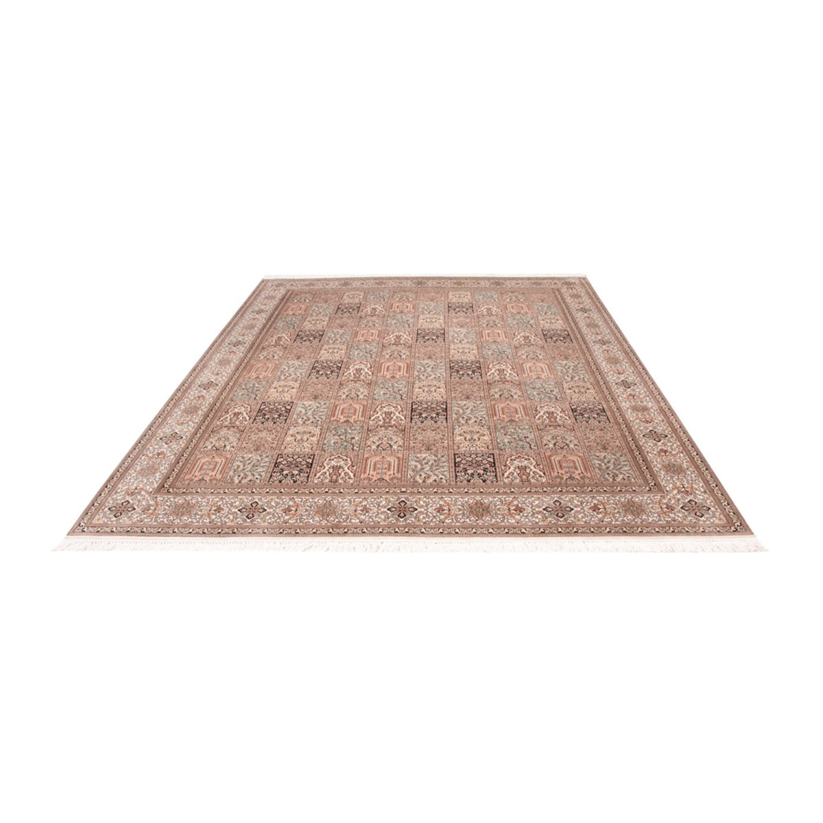 Seidenteppich - Kaschmir Seide - 304 x 246 cm - sand