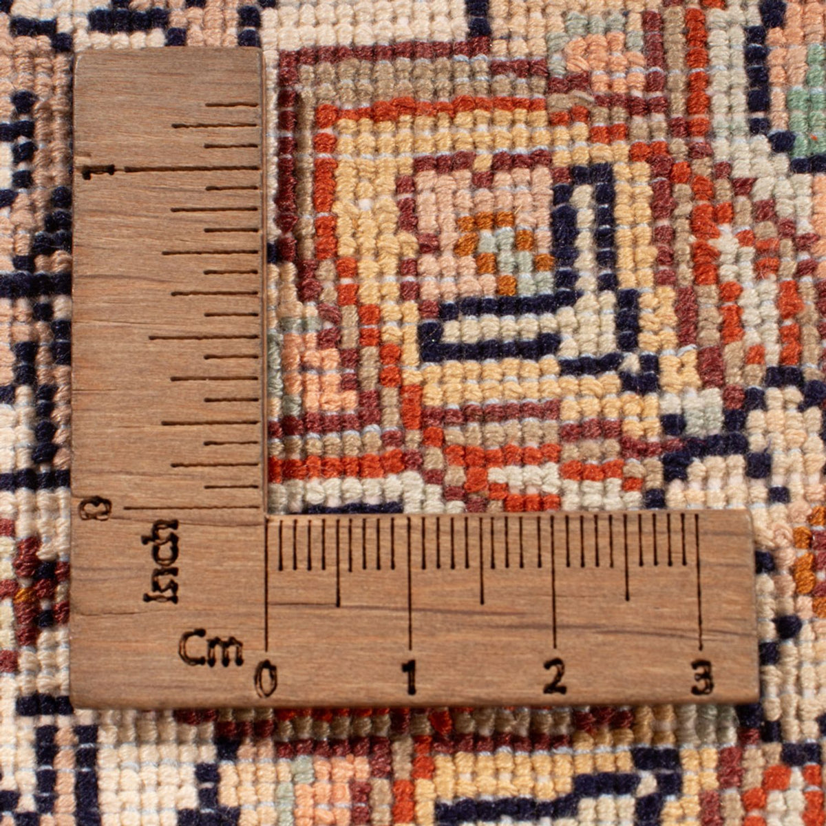 Seidenteppich - Kaschmir Seide - 304 x 246 cm - sand