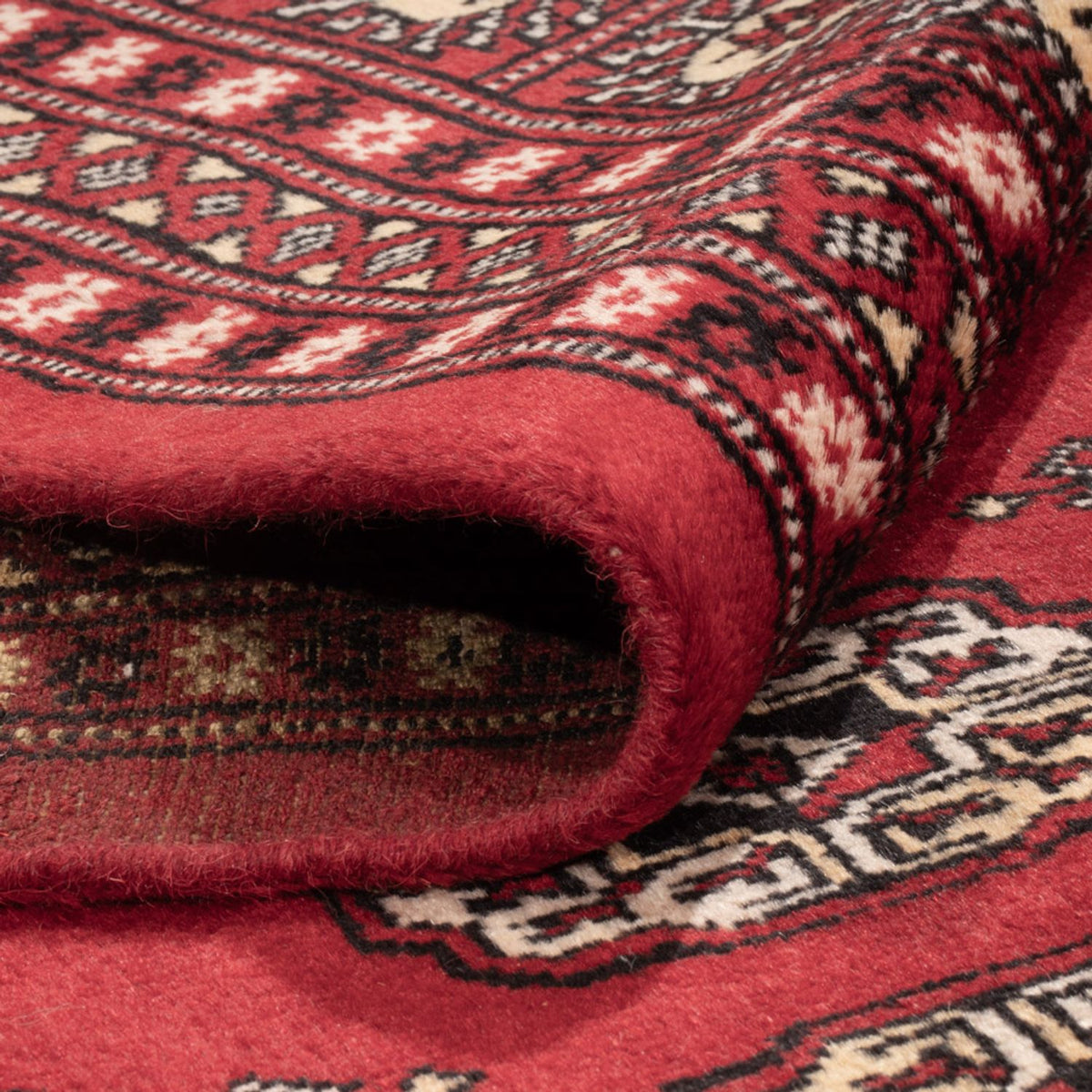Afghan Teppich - Buchara - 298 x 243 cm - rot