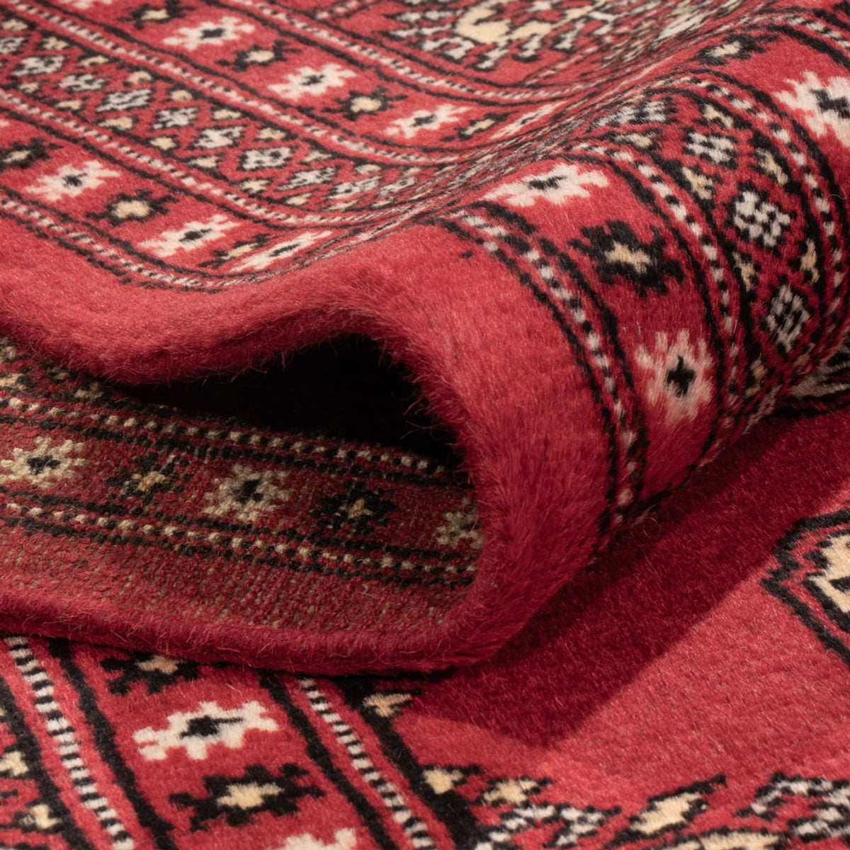 Afghan Teppich - Buchara - 312 x 244 cm - rot