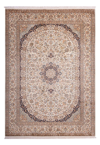 Tapis en soie du Cachemire Tapis 217x309cm - Tapis oriental