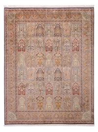 Tappeto di seta - Seta del Kashmir - 308 x 242 cm - beige scuro