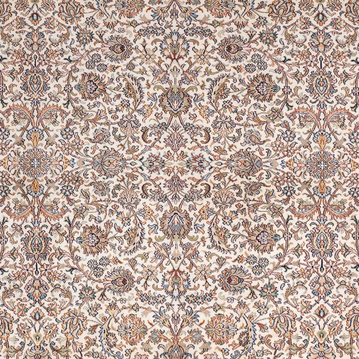 Seidenteppich - Kaschmir Seide - 326 x 216 cm - dunkelbeige