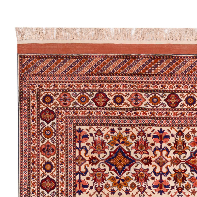 Seidenteppich - Afghan Seide - 282 x 205 cm - braun