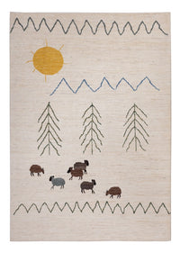 Tapis berbère - 286 x 203 cm - naturel