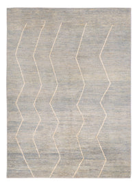 Tapis berbère - 204 x 152 cm - gris clair