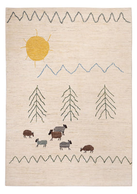 Berber Teppich - 242 x 170 cm - creme