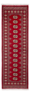 Tappeto Pakistani 77x246cm - Tappeto orientale - rosso - Passatoia / Rosso / 77 x 246 cm Passatoia
