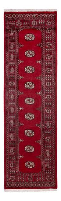 Tapis de couloir Tapis Pakistani - 257 x 75 cm - rouge