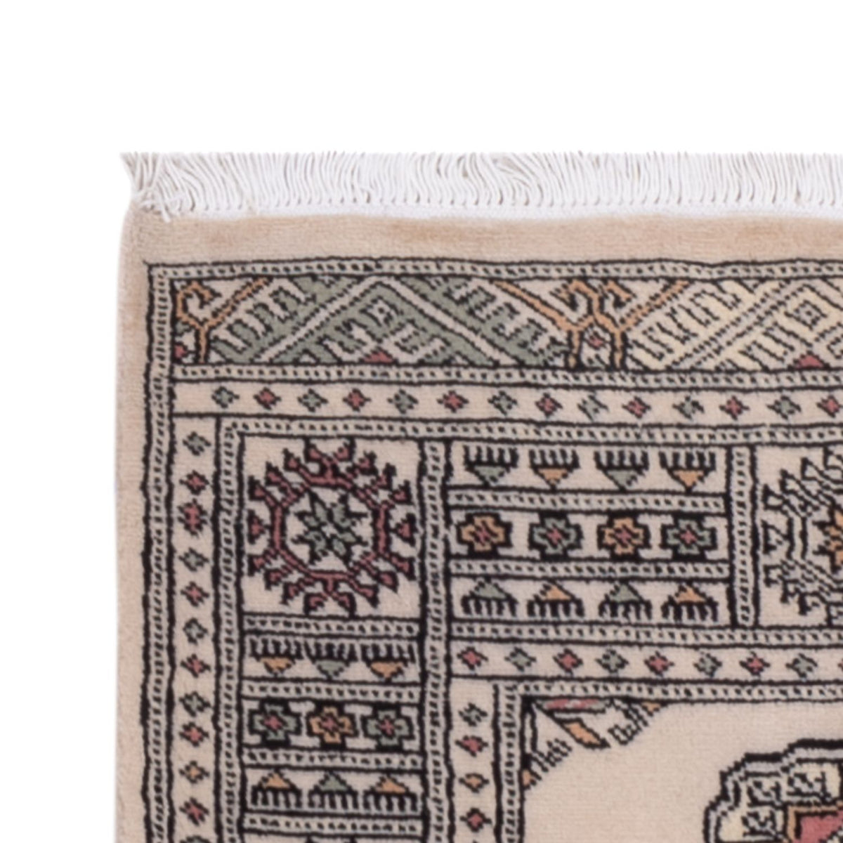 Läufer Pakistan - 254 x 77 cm - beige