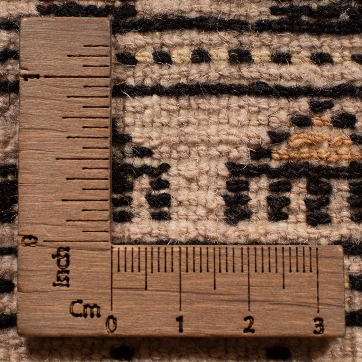 Läufer Pakistan - 254 x 77 cm - beige