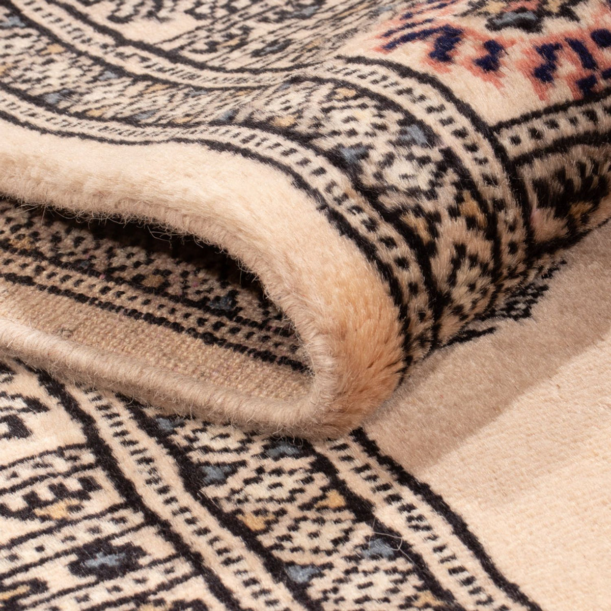 Läufer Pakistan - 253 x 79 cm - beige