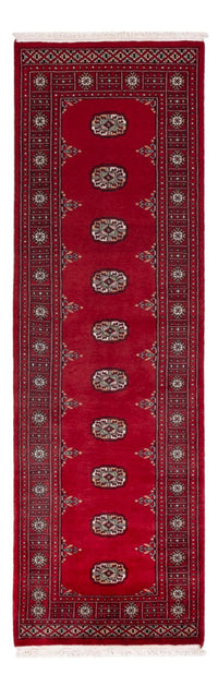 Tapis de couloir Tapis Pakistani - 242 x 76 cm - rouge