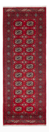 Tapis Pakistani 80x224cm - Tapis oriental - rouge - Tapis de couloir / Rouge / 80 x 224 cm Tapis de couloir