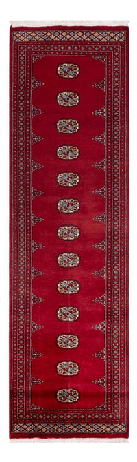 Tapis de couloir Tapis Pakistani - 262 x 77 cm - rouge