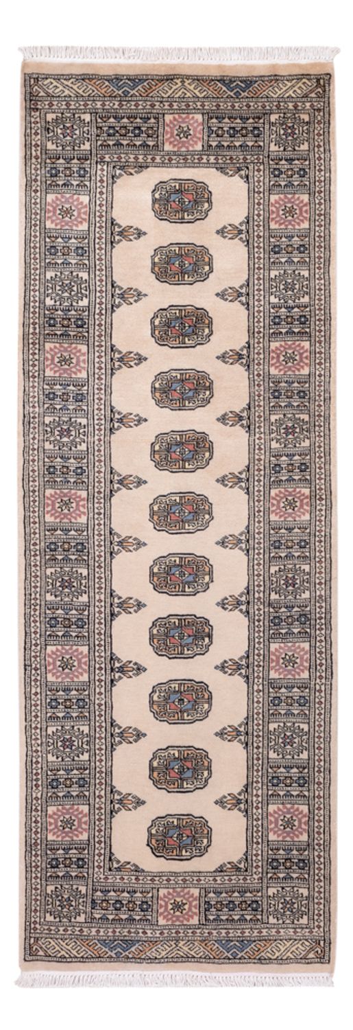 Läufer Pakistan - 217 x 76 cm - beige