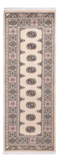 Tapis de couloir Tapis Pakistani - 206 x 75 cm - beige
