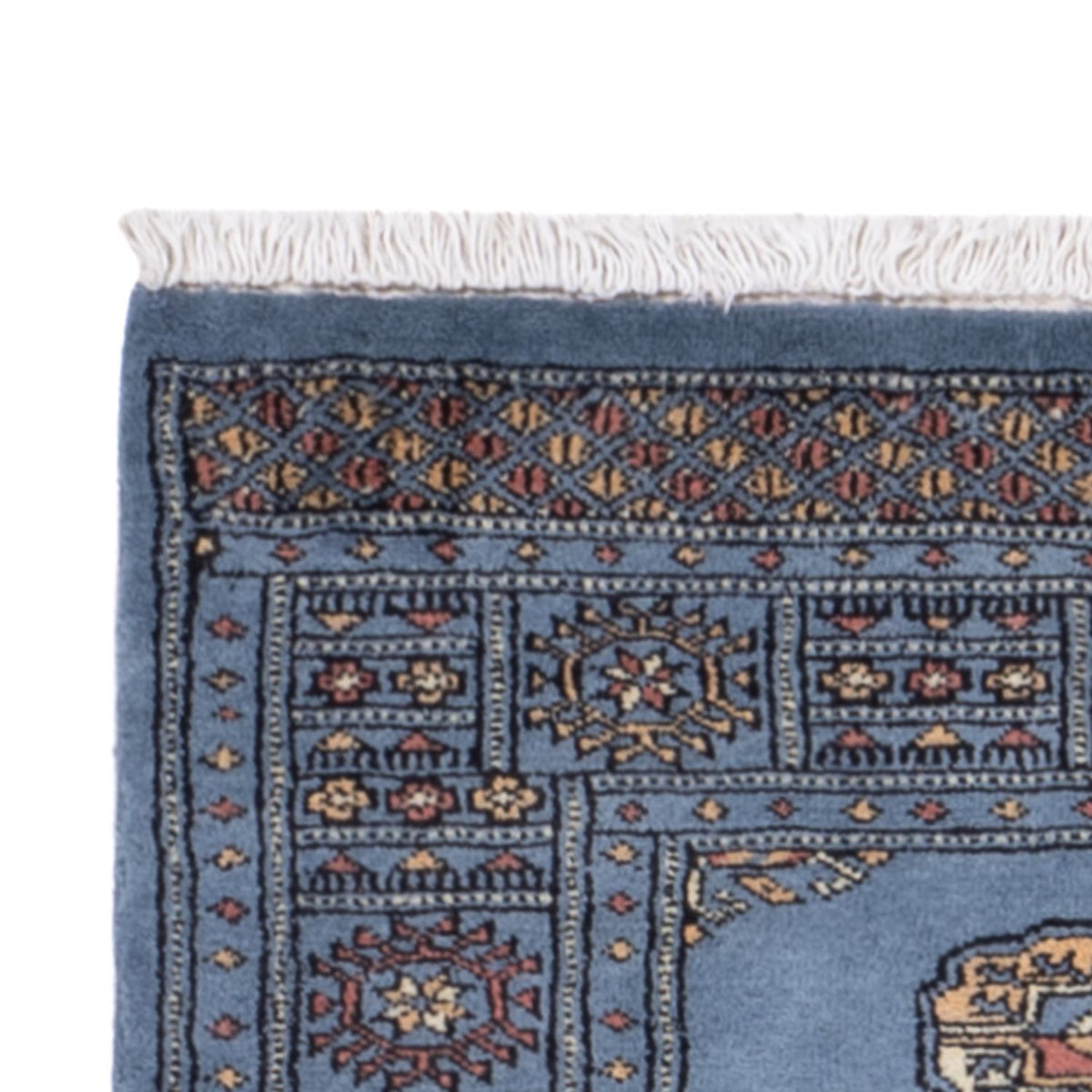 Läufer Pakistan - 201 x 77 cm - blau