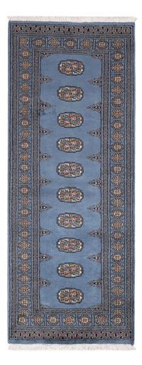 Tapis de couloir Tapis Pakistani - 196 x 77 cm - bleu