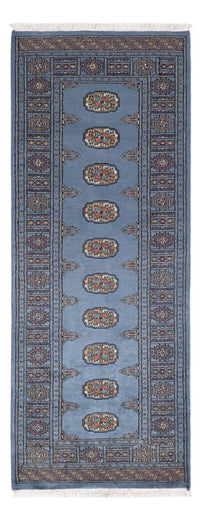 Tappeto corsia Tappeto Pakistani - 197 x 77 cm - blu