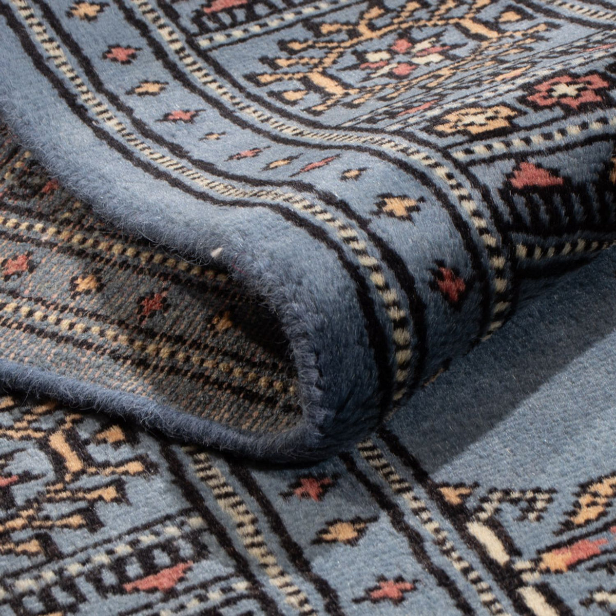 Läufer Pakistan - 197 x 77 cm - blau