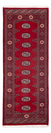 Tapis de couloir Tapis Pakistani - 203 x 80 cm - rouge