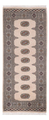 Tappeto Pakistani 77x193cm - Tappeto orientale - Passatoia / Beige / 77 x 193 cm Passatoia