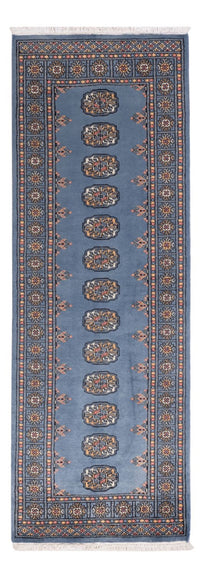 Tapis de couloir Tapis Pakistani - 209 x 76 cm - bleu