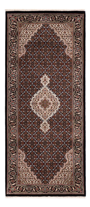 Läufer Orient - Täbriz - 202 x 85 cm - dunkelbeige