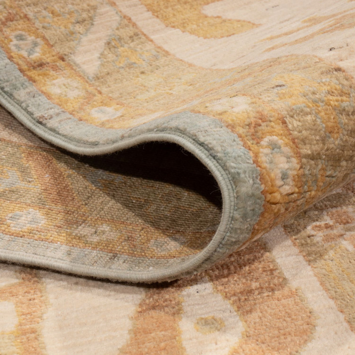 Ziegler Teppich - Usak - 306 x 245 cm - türkis