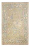 Ushak Tappeto 202x316cm - Tappeto orientale - sabbia - Rettangolo / Sabbia / 202 x 316 cm Rettangolo