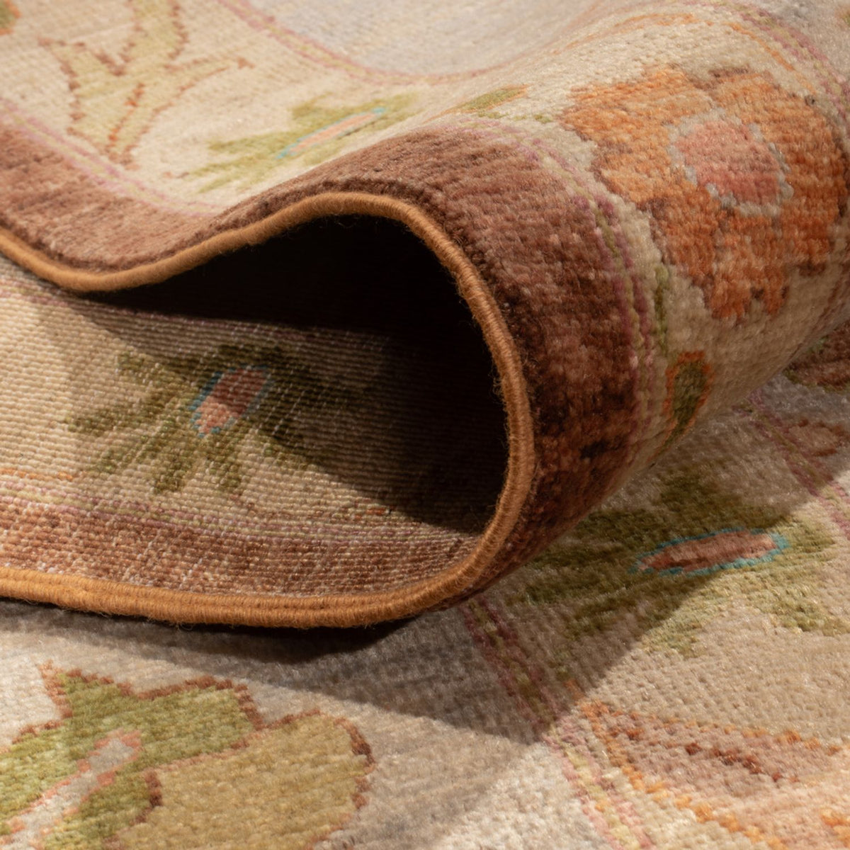 Ziegler Teppich - Usak - 343 x 243 cm - dunkelbeige