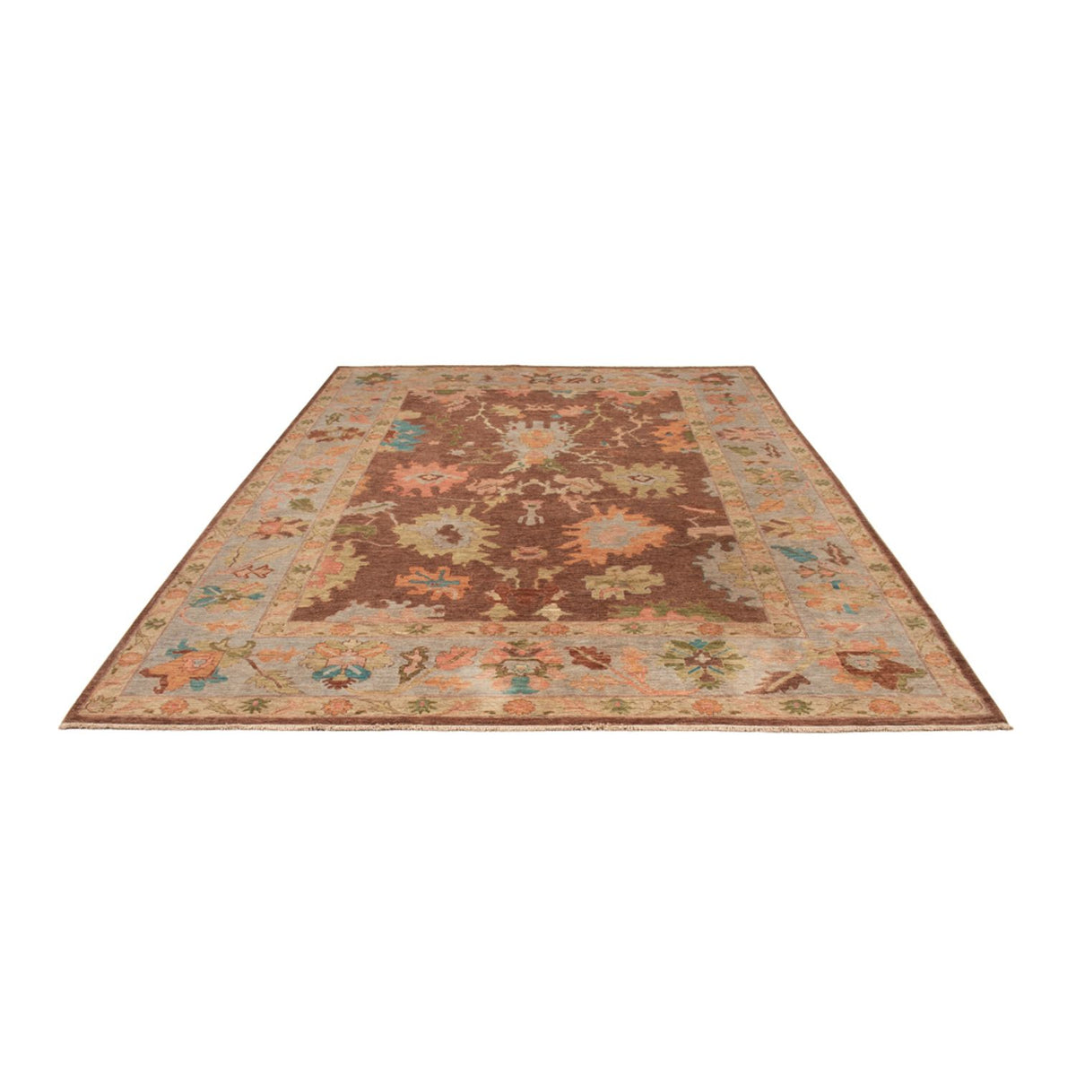 Ziegler Teppich - Usak - 343 x 243 cm - dunkelbeige