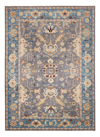 Tapis Ziegler - Usak - 341 x 251 cm - bleu foncé