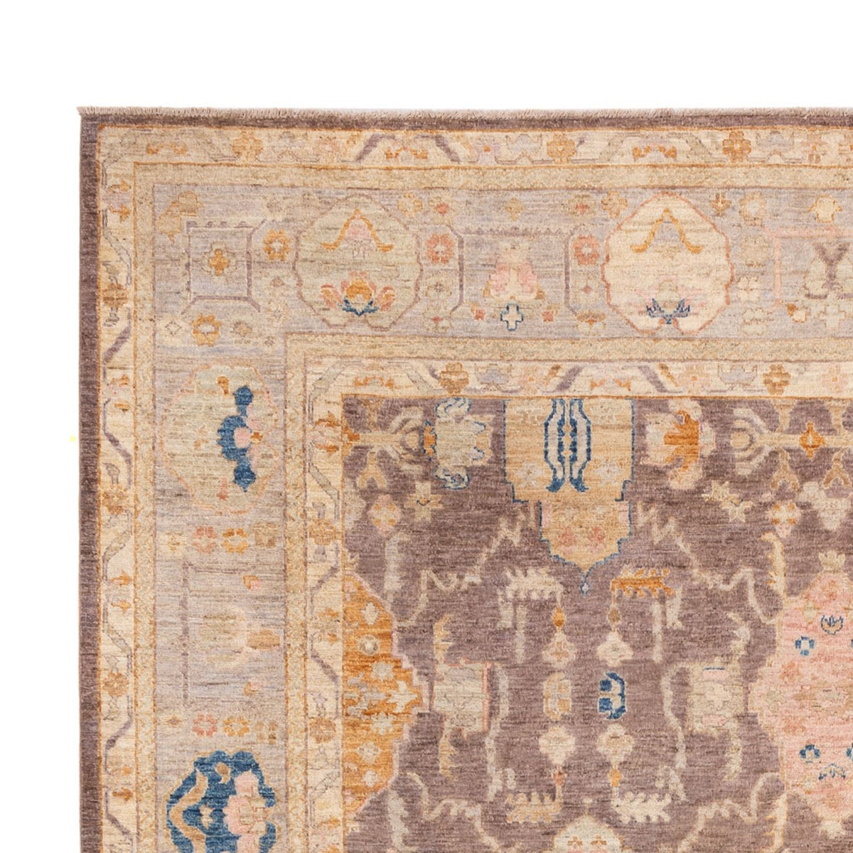Ziegler Teppich - Usak - 353 x 244 cm - dunkelbeige