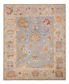 Ushak Tappeto 245x306cm - Tappeto orientale - Rettangolo / Blu chiaro / 245 x 306 cm Rettangolo