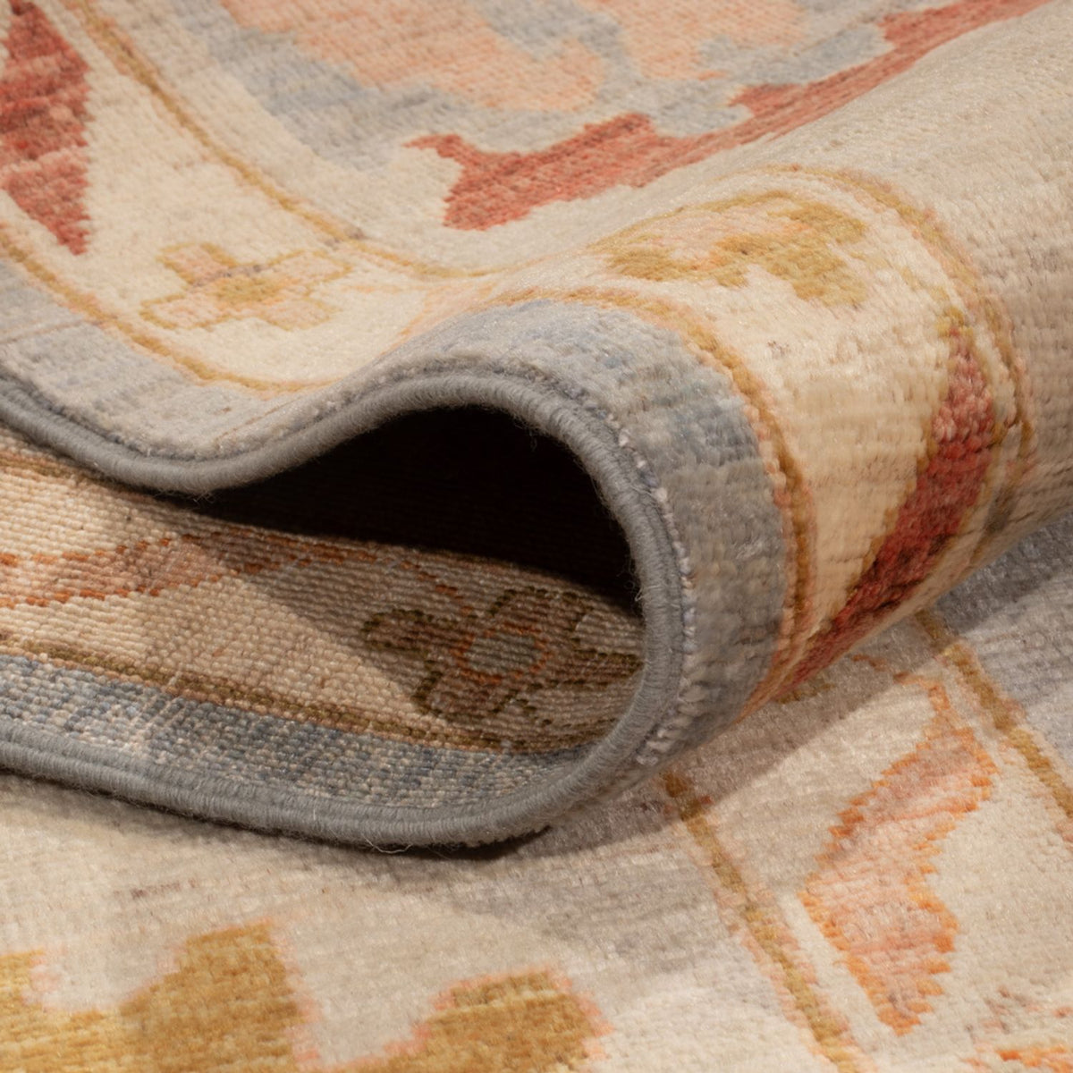 Ziegler Teppich - Usak - 306 x 245 cm - hellblau