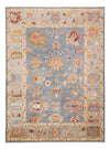 Ushak Tapis 242x332cm - Tapis oriental - bleu - Rectangle / Bleu / 242 x 332 cm Rectangle