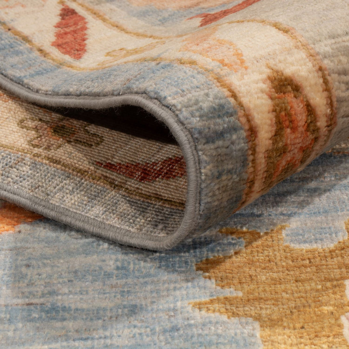 Ziegler Teppich - Usak - 332 x 242 cm - blau