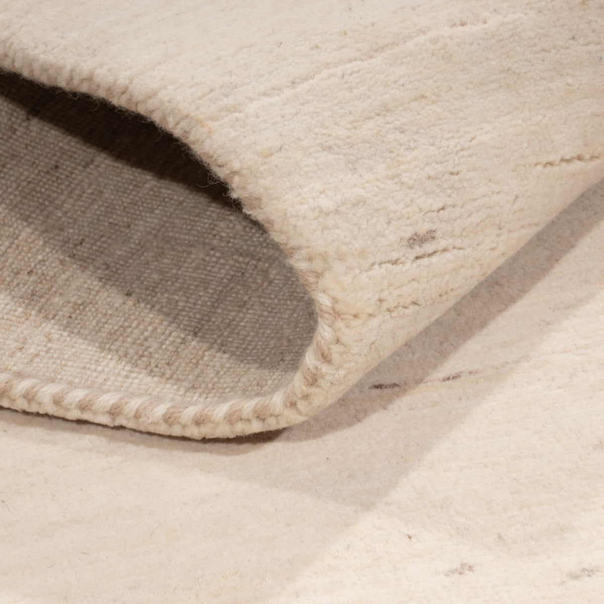 Gabbeh Teppich - Loribaft Indus - 179 x 123 cm - silber