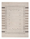Tapis Loribaft indien Tapis 156x207cm - Tapis en laine - Rectangle / Argent / 156 x 207 cm Rectangle