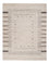 Gabbeh Teppich - Loribaft Indus - 207 x 156 cm - silber
