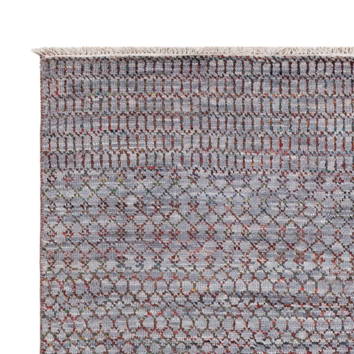 Designer Teppich - 195 x 150 cm - dunkelblau