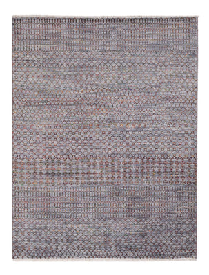 Designer Teppich - 200 x 150 cm - dunkelblau