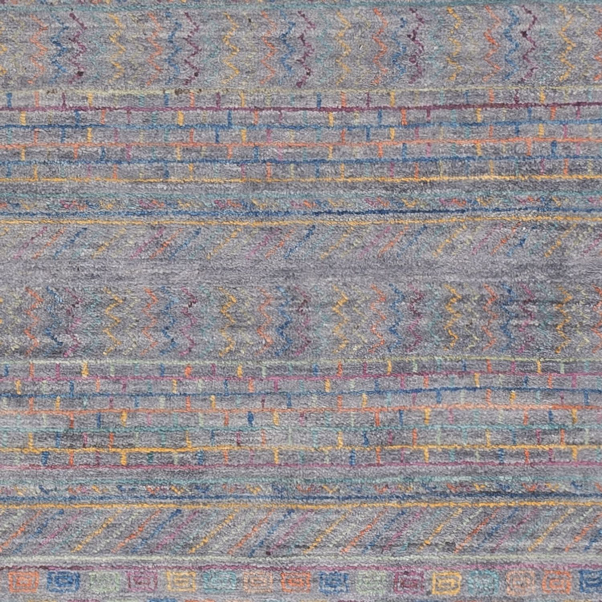 Designer Teppich - 205 x 152 cm - dunkelblau