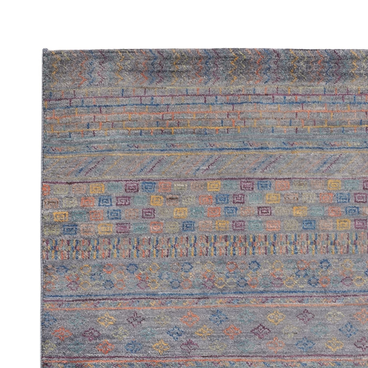 Designer Teppich - 205 x 152 cm - dunkelblau