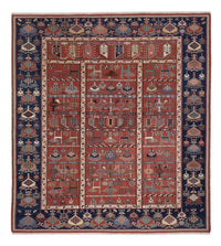 Tapis Kelim - Oriental - Soumak carré  - 205 x 192 cm - rouille