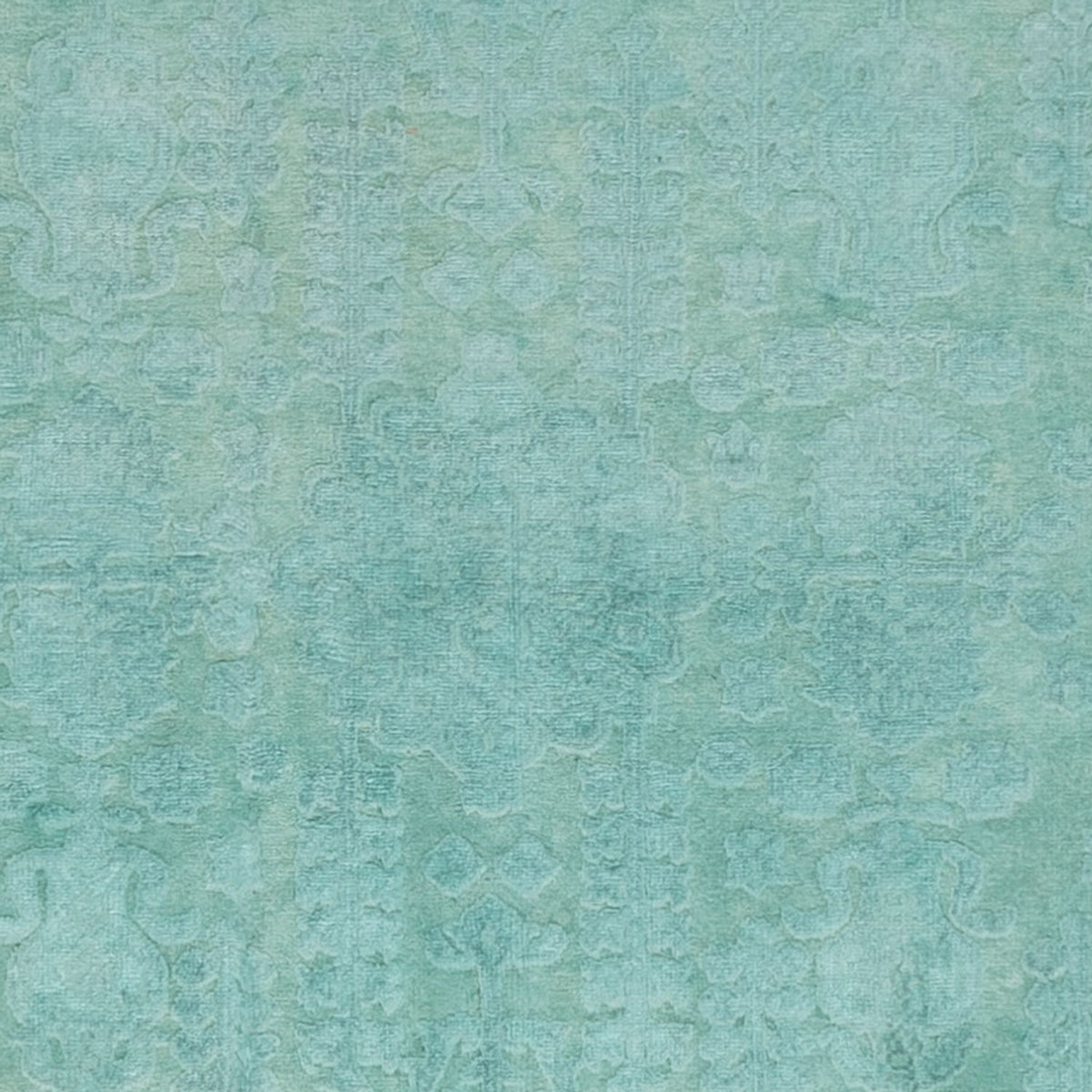 Designer Teppich - 196 x 156 cm - türkis
