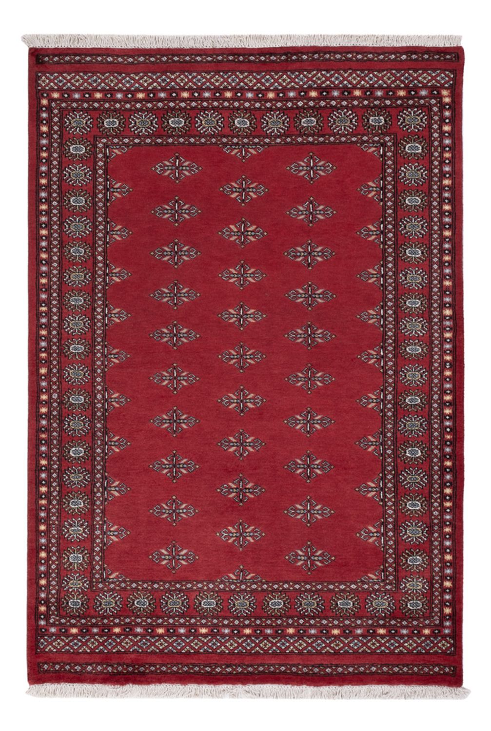 Pakistan Teppich - 203 x 137 cm - rot